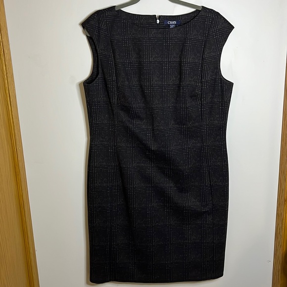 Chaps Dresses & Skirts - 2/25🧁 PLUS FREE SHIPPING! CHAPS- PLAID DRESS SIZE XL